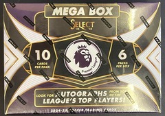 2024-25 Panini Select Premier League EPL Soccer Hobby MEGA Box